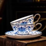 Chinese Blue and white porcelain coffee mug