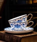 Chinese Blue and white porcelain coffee mug